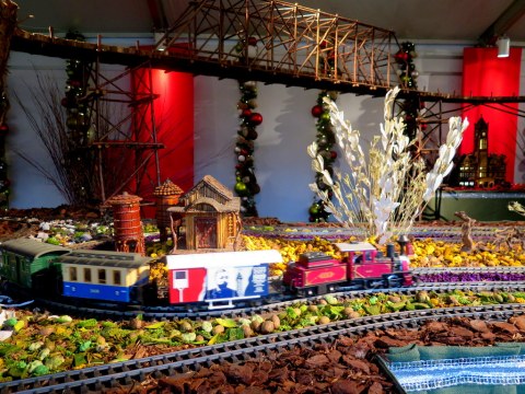 2018 Holiday Train Show, NYBG, Applied Imagination