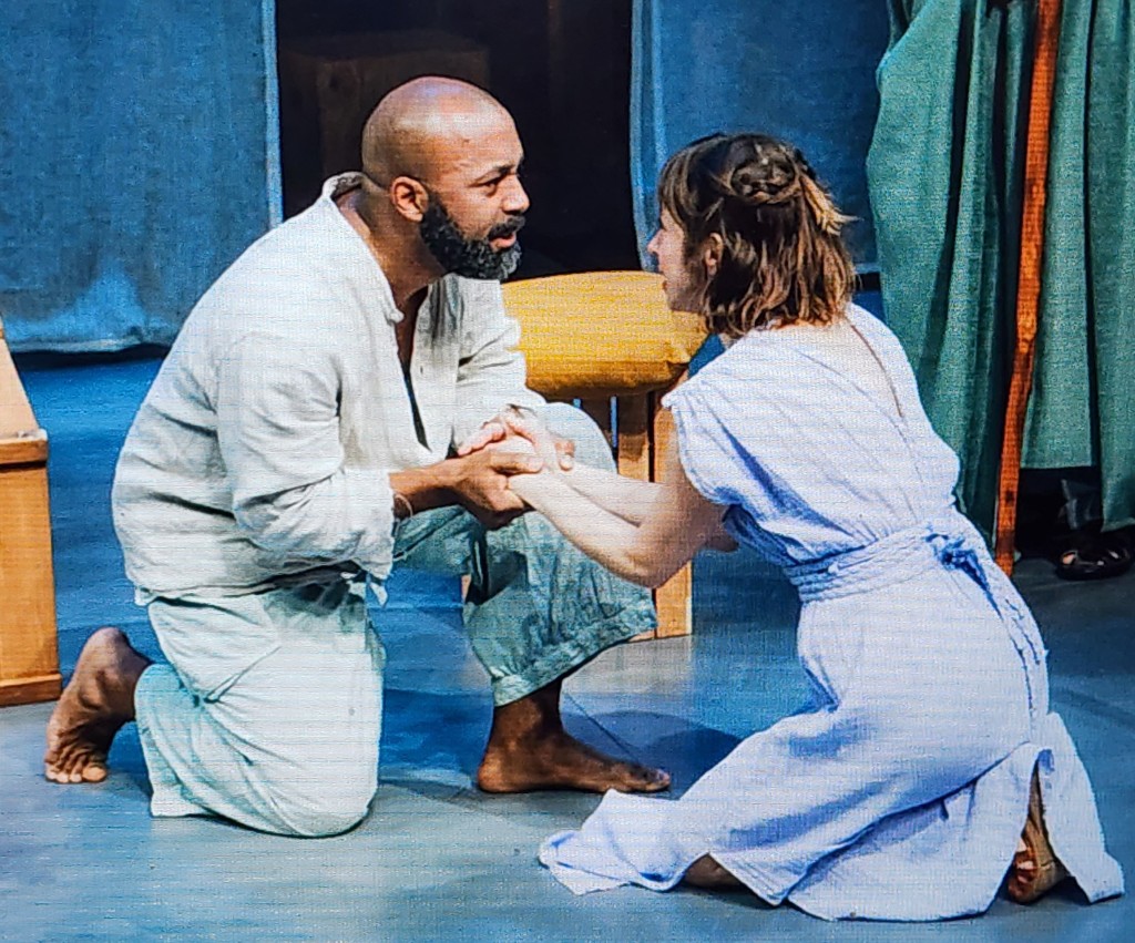 Devin E. Haqq, Emily Young in Fiasco Theater's 'Pericles' at CSC (Austin Ruffer)