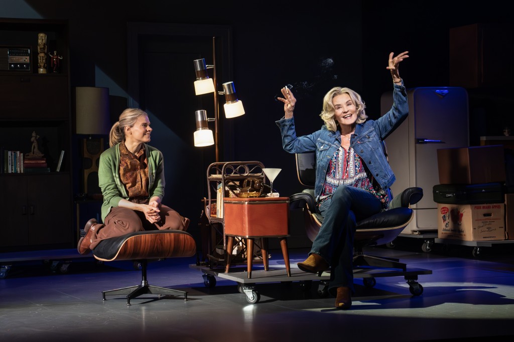 (L to R): Celia Kennan-Bolger, Jessica Lange in 'Mother Play' (Joan Marcus)