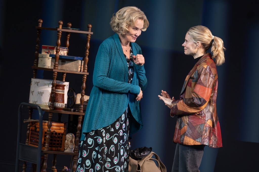  (L to R):  Jessica Lange, Celia Kennan-Bolger in 'Mother Play' (Joan Marcus)